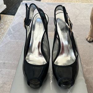 Jessica Simpson platform heels